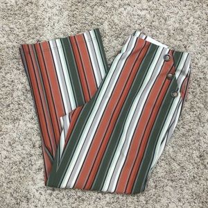 Cato high waist wide leg pants womens sz 18/20 W elastic waist NWT